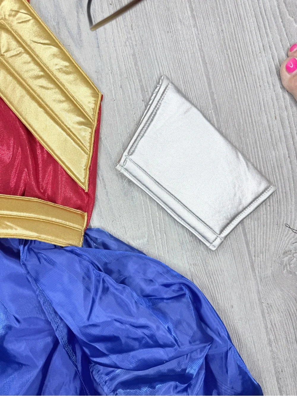DC Super Hero Girls Wonder Woman Girls halloween Costume large cosplay dress up